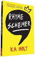 Book Cover for Rhyme Schemer by K.A. Holt