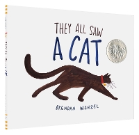 Book Cover for They All Saw a Cat by Brendan Wenzel