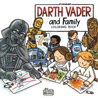 Book Cover for Darth Vader and Family Coloring Book by Jeffrey Brown