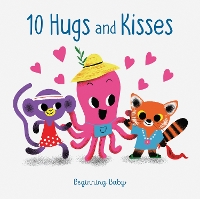 Book Cover for 10 Hugs and Kisses by Chronicle Books