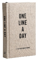 Book Cover for Canvas One Line a Day by Chronicle Books 