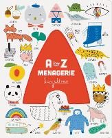 Book Cover for A to Z Menagerie by Suzy Ultman