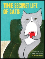 Book Cover for The Secret Life of Cats Correspondence Cards by Pepe Shimada