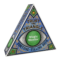 Book Cover for Trust the Triangle Fortune-Telling Deck: Magic Mentor by Chronicle Books