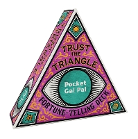 Book Cover for Trust the Triangle Fortune-Telling Deck: Pocket Gal Pal by Chronicle Books