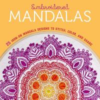 Book Cover for Embroidered Mandalas by Lark Crafts