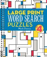 Book Cover for Large Print Word Search Puzzles by Mark Danna