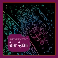 Book Cover for Super Scratch Art Pads: Solar System by Sterling Children's