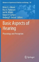 Book Cover for Basic Aspects of Hearing by Brian C.J. Moore