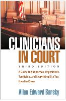 Book Cover for Clinicians in Court, Third Edition by Allan E. Barsky