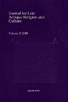 Book Cover for Journal for Late Antique Religion and Culture (vol 2) by Daniel King