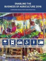 Book Cover for Enabling the Business of Agriculture 2016 by World Bank