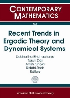 Book Cover for Recent Trends in Ergodic Theory and Dynamical Systems by Siddhartha Bhattacharya