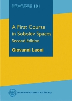 Book Cover for A First Course in Sobolev Spaces by Giovanni Leoni