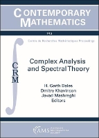 Book Cover for Complex Analysis and Spectral Theory by H. Garth Dales