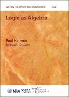 Book Cover for Logica as Algebra by Paul Halmos, Steven Givant