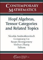 Book Cover for Hopf Algebras, Tensor Categories and Related Topics by Nicolas Andruskiewitsch