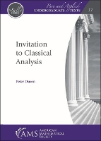 Book Cover for Invitation to Classical Analysis by Peter Duren