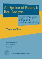 Book Cover for An Epsilon of Room, I: Real Analysis by Terence Tao