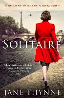 Book Cover for Solitaire by Jane Thynne