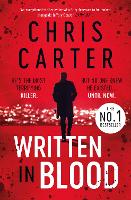 Book Cover for Written in Blood by Chris Carter