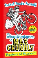 Book Cover for Misadventures of Max Crumbly 3 Masters of Mischief by Rachel Renee Russell