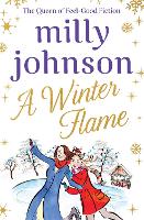 Book Cover for A Winter Flame by Milly Johnson