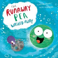 Book Cover for The Runaway Pea Washed Away by Kjartan Poskitt