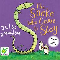 Book Cover for The Snake Who Came to Stay by Julia Donaldson