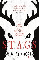 Book Cover for STAGS Nine students. Three blood sports. One deadly weekend. by M. A. Bennett