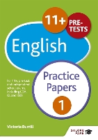 Book Cover for 11+ English Practice Papers 1 by Victoria Burrill