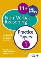 Book Cover for 11+ Non-Verbal Reasoning Practice Papers 1 by Neil R Williams, Peter Francis, Sarah Collins