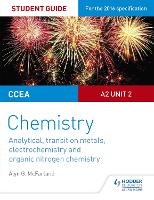 Book Cover for CCEA A Level Year 2 Chemistry. Unit 4 Student Guide by Alyn G. McFarland