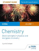 Book Cover for CCEA AS Chemistry. Unit 1 Basic Concepts in Physical and Inorganic Chemistry by Alyn G. McFarland