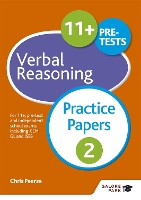 Book Cover for 11+ Verbal Reasoning Practice Papers 2 by Chris Pearse