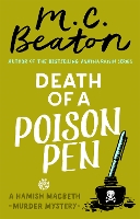 Book Cover for Death of a Poison Pen by M.C. Beaton