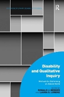 Book Cover for Disability and Qualitative Inquiry by Ronald J Berger, Laura S Lorenz