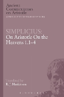 Book Cover for Simplicius: On Aristotle On the Heavens 1.1-4 by Simplicius