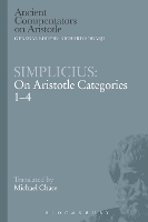 Book Cover for Simplicius: On Aristotle Categories 1-4 by Simplicius