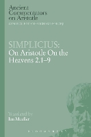 Book Cover for Simplicius: On Aristotle On the Heavens 2.1-9 by Simplicius