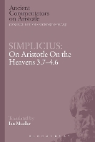 Book Cover for Simplicius: On Aristotle On the Heavens 3.7-4.6 by Simplicius