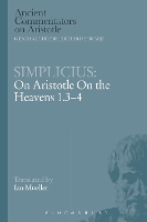 Book Cover for Simplicius: On Aristotle On the Heavens 1.3-4 by Simplicius