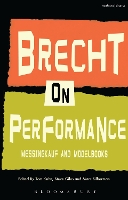 Book Cover for Brecht on Performance by Bertolt Brecht