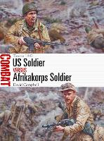 Book Cover for US Soldier vs Afrikakorps Soldier by David Campbell