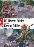 Book Cover for US Airborne Soldier vs German Soldier by David Campbell