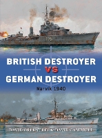 Book Cover for British Destroyer vs German Destroyer by David Greentree, David Campbell