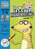 Book Cover for Let's do Handwriting 7-8 by Andrew Brodie