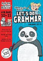 Book Cover for Let's do Grammar 10-11 by Andrew Brodie