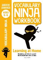 Book Cover for Vocabulary Ninja Workbook for Ages 5-6 by Andrew Jennings
