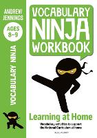 Book Cover for Vocabulary Ninja Workbook for Ages 8-9 by Andrew Jennings